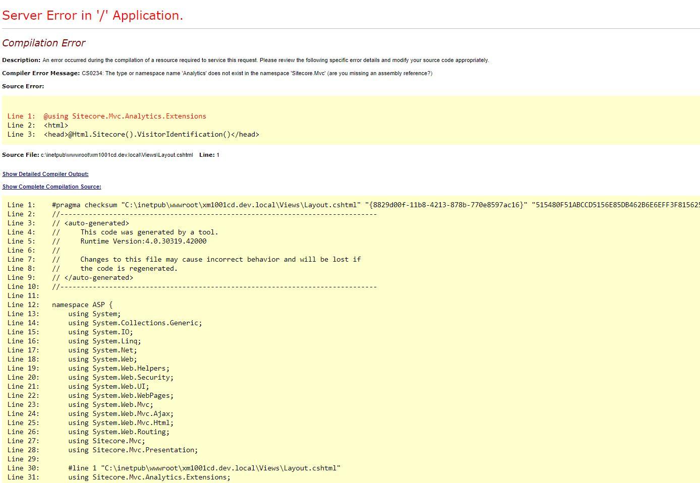 VisitorIdentification and how to deal with Sitecore XP and XM